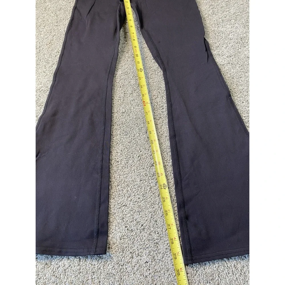 ALO Yoga Women's Flutter LEGGINGS Size S HIGH WAIST Bootcut FLARE Full Length